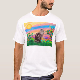 T-shirt Chat Maine Coon - Étoile du jour