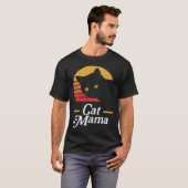 T-shirt Chat Mama 80 Style Chat Distorti (Devant entier)