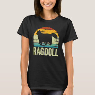 T-shirt Chat Maman Chat Chaton Papa Fourrure Parent Rétro