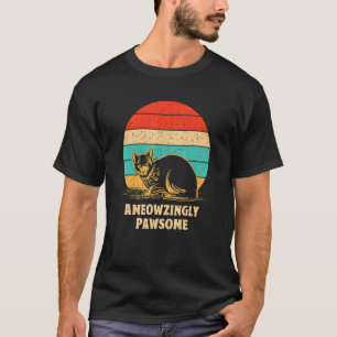 T-shirt Chat maman incroyablement génial Citation motivati