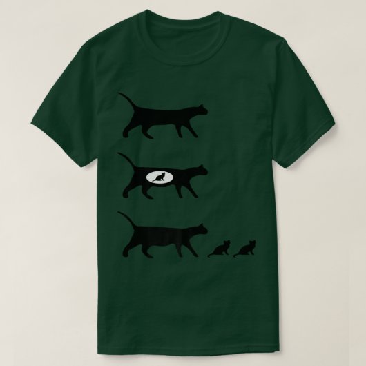 T-shirt Chat Maman Kittens (Design devant)