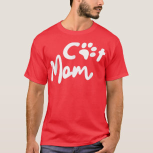 T-shirt Chat Maman s pour les femmes Chat Mama Pet Lover C