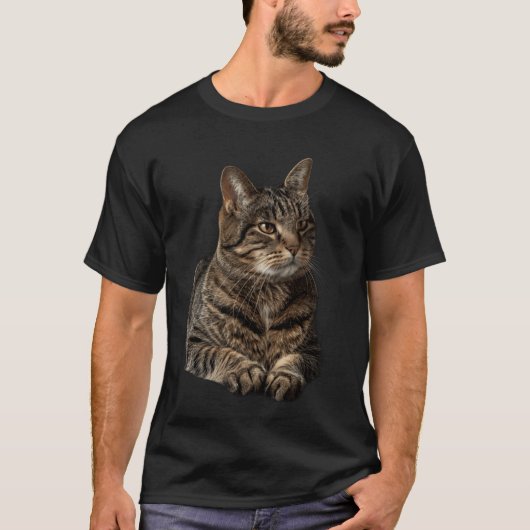 T-shirt Chat Manx (Devant)