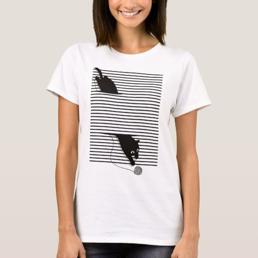 T-shirt Chat_Marchant (Devant)