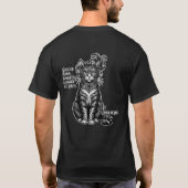 T-shirt Chat Masqué (Dos)