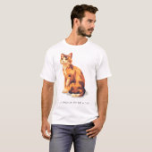 T-shirt Chat Mème (Devant entier)