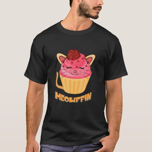 T-shirt Chat Meoffin Muffin (Devant)