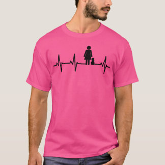 T-shirt Chat Mère fille Heartline