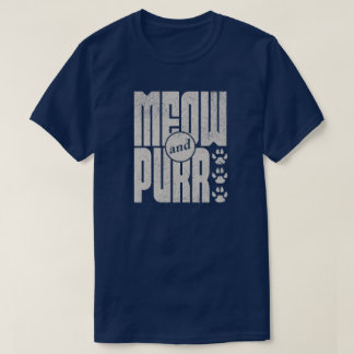 T-Shirt Chat Miaou et Ronron