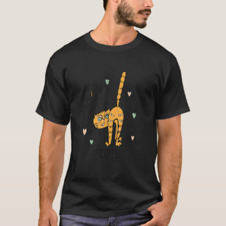 T-shirt Chat Miau Mignon