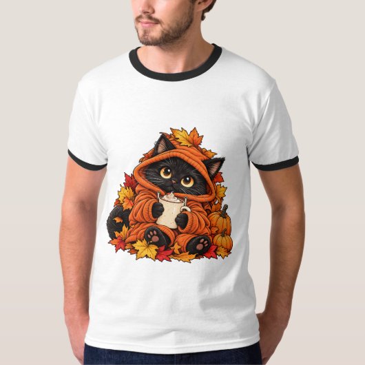 T-shirt Chat mignon (Devant)