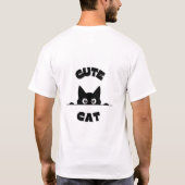 t-shirt chat mignon (Dos)