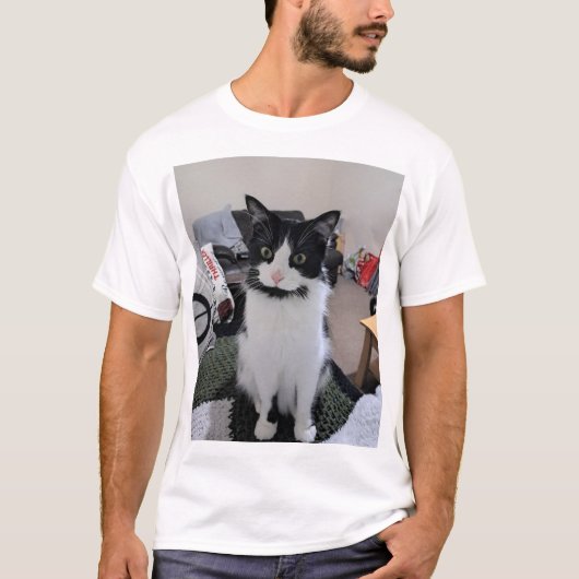 T-shirt chat mignon (Devant)