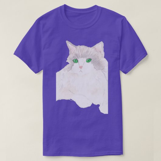 T-shirt chat mignon2 (Design devant)