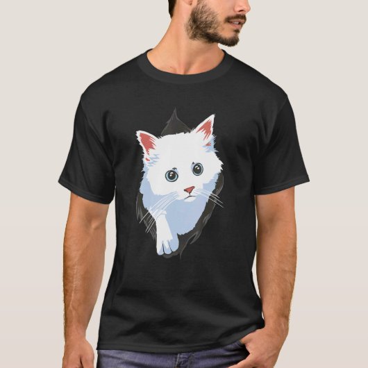 T-shirt Chat Mignon 5 (Devant)
