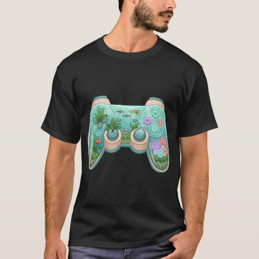 T-shirt Chat mignon avec poisson (Devant)