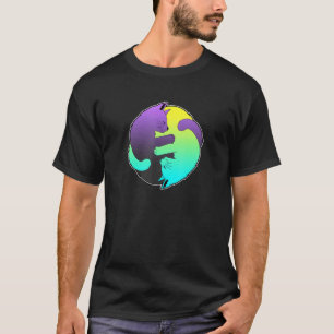T-shirt Chat Mignon Chats Ying Yang Yin Yang 5