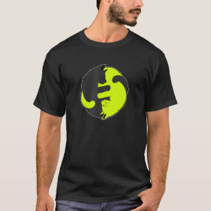 T-shirt Chat Mignon Chats Ying Yang Yin Yang 8