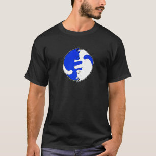 T-shirt Chat Mignon Chats Ying Yang Yin Yang 9