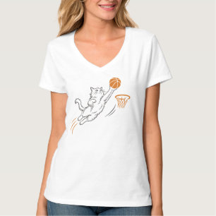T-shirt Chat mignon drôle de cerceaux