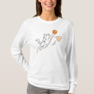 T-shirt Chat mignon drôle de cerceaux