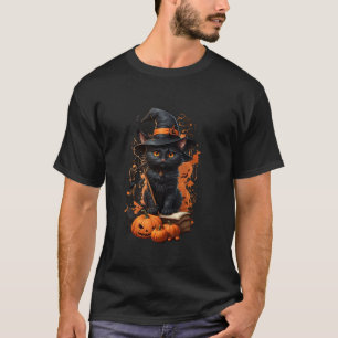 T-shirt Chat mignon Drôle Halloween Costumes de tenue Chat