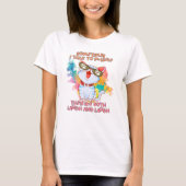 T-shirt Chat mignon drôle | Parfois, Je Me Parle À Moi-Mêm (Devant)