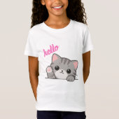 T-shirt chat mignon Hello Kitty (Devant)