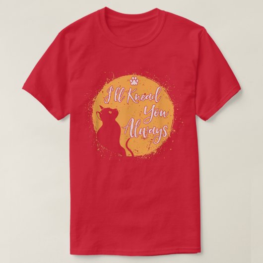 T-shirt Chat mignon Je vous Knead Toujours Fun Pun (Design devant)