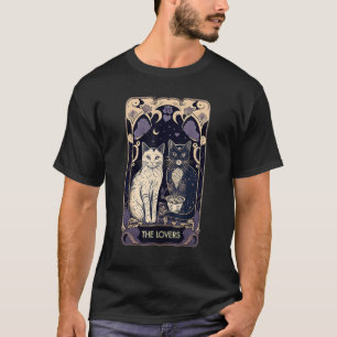 T-shirt Chat Mignon La Carte De Tarot Des Amoureux Chat Ca