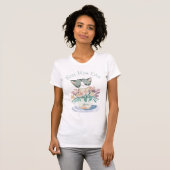 T-shirt Chat mignon | Meilleur nom de maman (Devant entier)