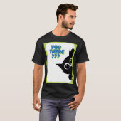 T-shirt Chat Mignon Peekaboo (Devant entier)