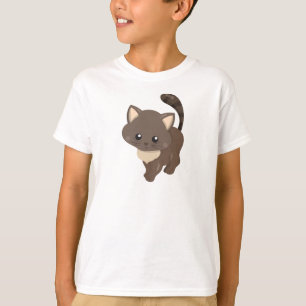 T-shirt Chat mignonne, Chat Brown, Petit Chat, Kitty, Kitt