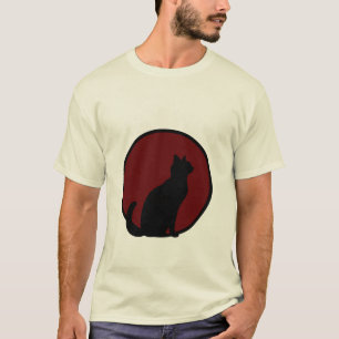 T-Shirt Chat Minimaliste Reste Sauvage