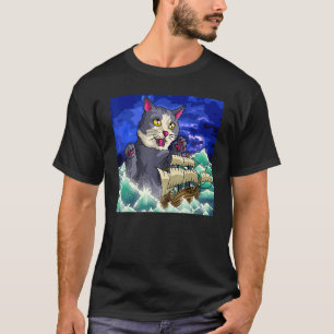 T-shirt Chat Monstre Marin Surréalisme Chat Surréaliste Ki
