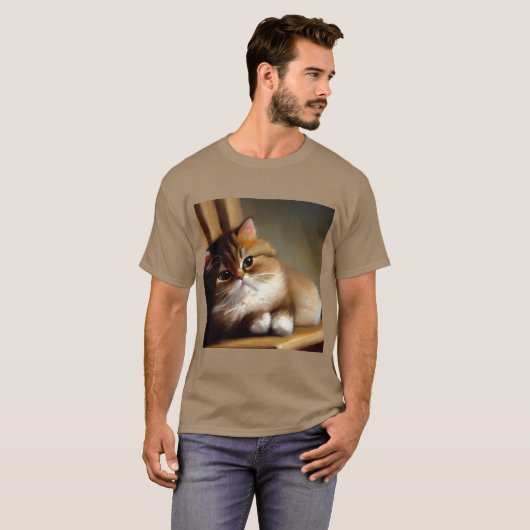 T-shirt Chat Munchkin (Devant entier)