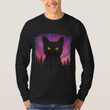Chat mystique dans la forêt de Twilight