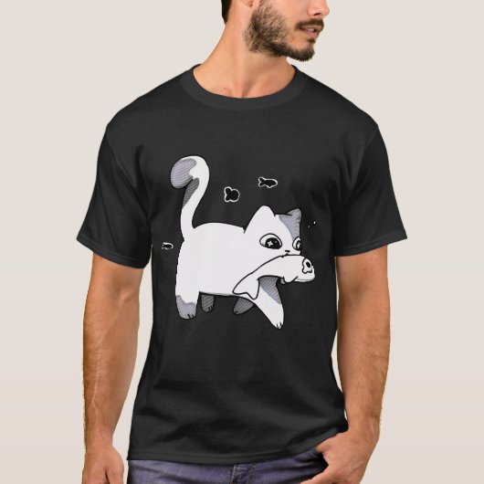 T-shirt Chat n'a pas (Devant)