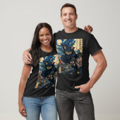 T-Shirt Chat Ninja Japonais (Unisexe)