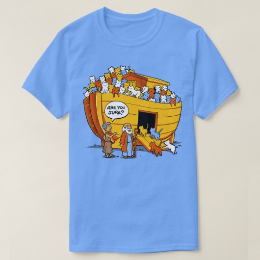 T-shirt Chat Noahs Ark (Design devant)
