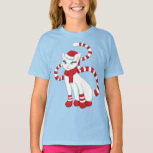 T-shirt Chat Noël Humeur - Vacances d'hiver Kitty