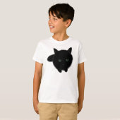 T-shirt Chat noir (Devant entier)