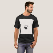 T-shirt Chat noir (Devant entier)