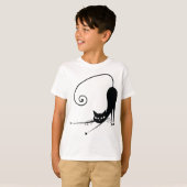 T-shirt Chat noir (Devant entier)
