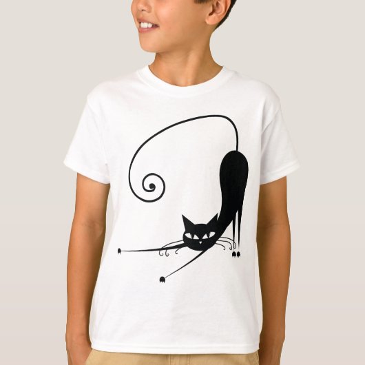 T-shirt Chat noir (Devant)