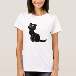 T-shirt chat noir