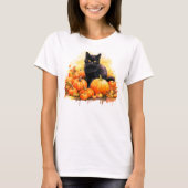 T-shirt Chat noir (Devant)