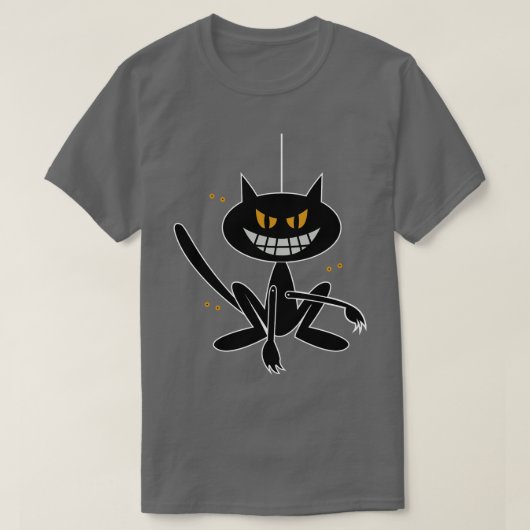T-shirt Chat noir (Design devant)