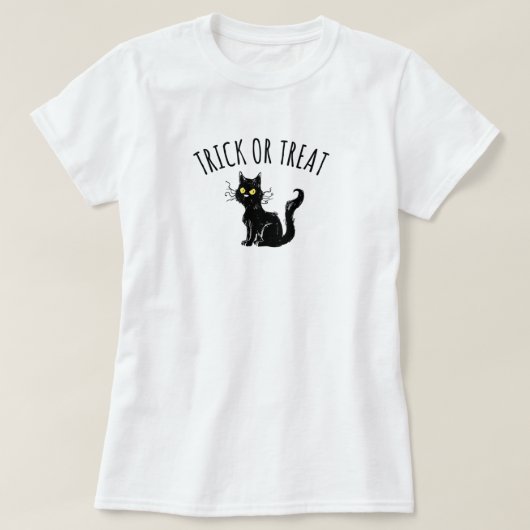 T-shirt Chat Noir (Design devant)