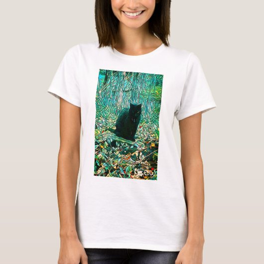T-shirt Chat Noir (Devant)